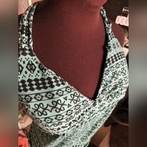 EUC Vintage Pink Republic Sleeveless V-Neck Blouse